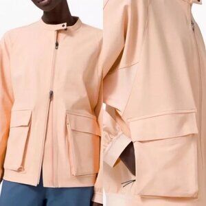 Lululemon Kosaten Jacket Lululemon Lab Peach Satin I Size XL